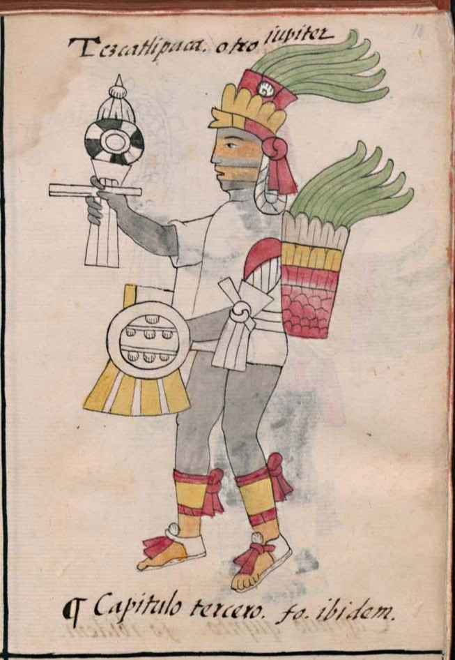 Florentino I 1r, Tezcatlipoca