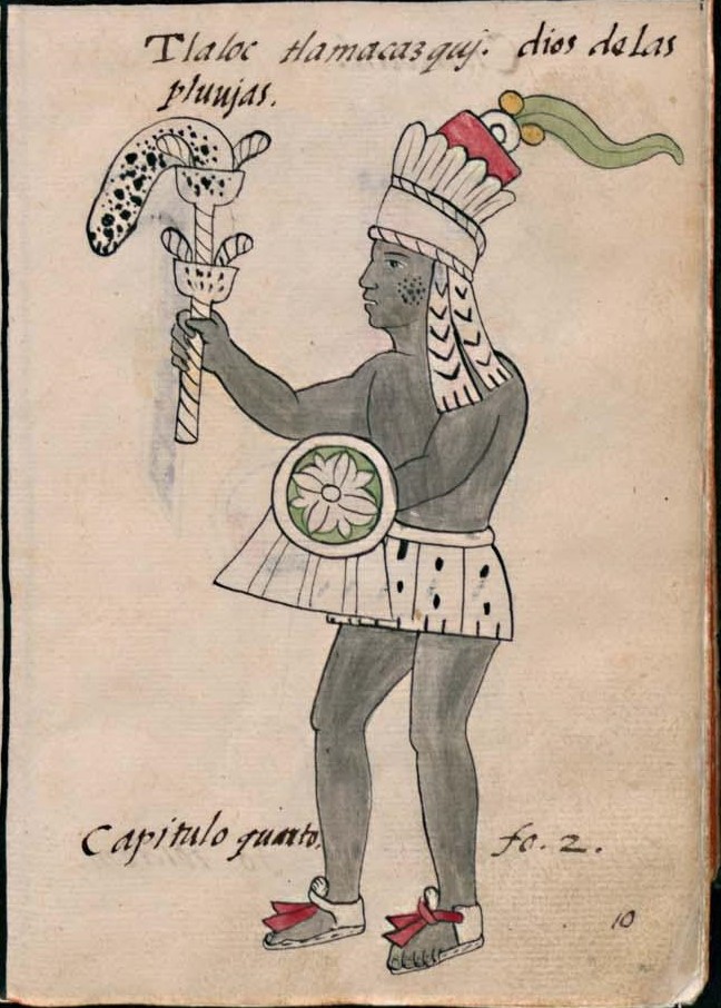 Florentino I 1r, Tlaloc
