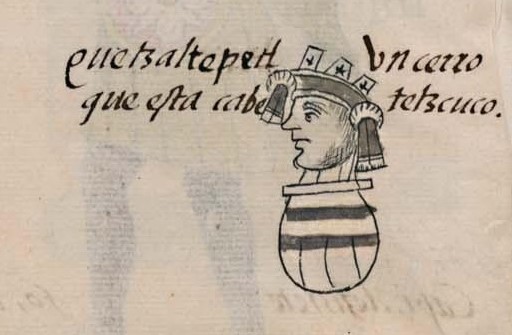 Florentino I 3v, Chalchiuhtlicue, Tepictoton