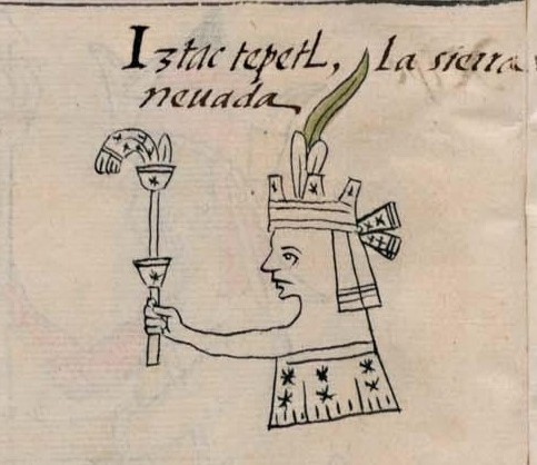 Florentino I 6, Iztac tepetl, Tlaloc, Tepictoton