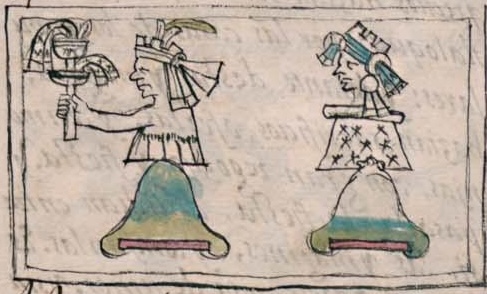 Florentino I 40r, Tlaloc, Iztaccihuatl, Matlalcueye, Tepictoton