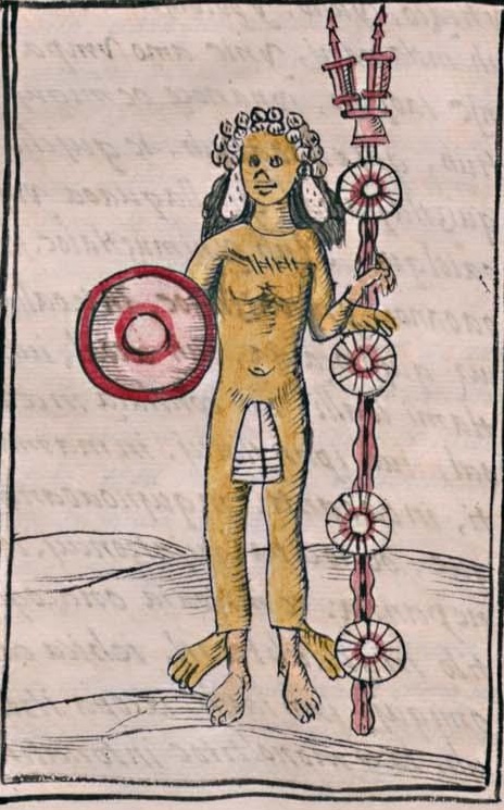 Florentino II 19v, Tlacaxipehualiztli, Xipe-Totec