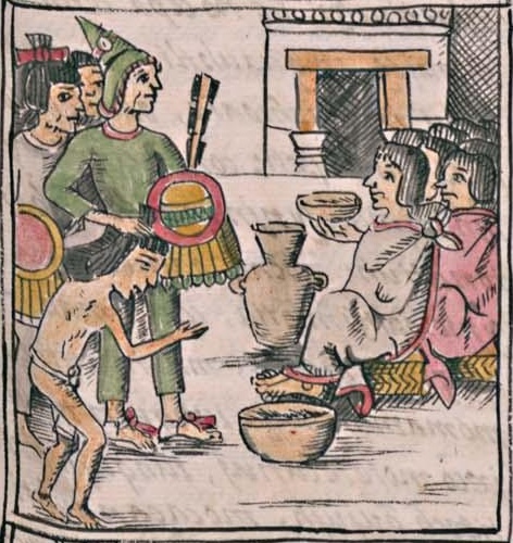 Florentino II 20r, Tlacaxipehualiztli