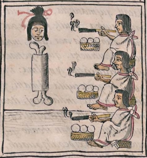 Florentino II 26v, Tlacaxipehualiztli, Tozoztontli