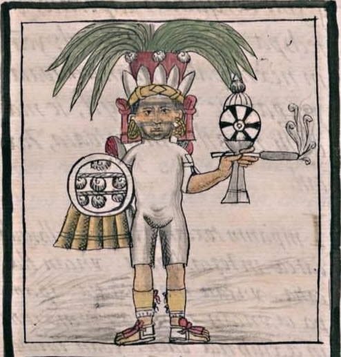 Florentino II 30v, Toxcatl, Tezcatlipoca