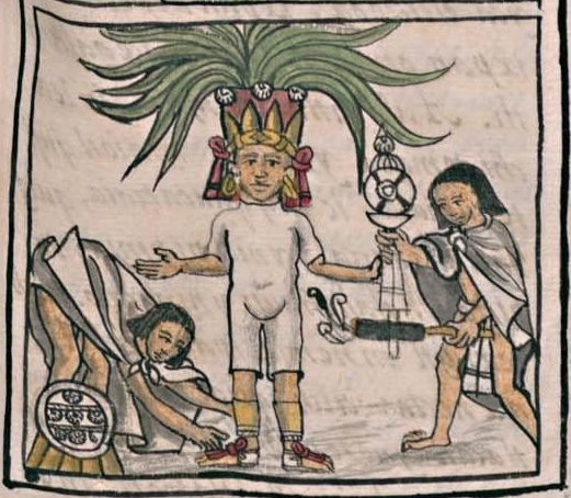 Florentino II 31r, Toxcatl, Tezcatlipoca