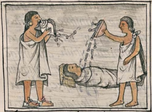 Florentino II 127v, tlatlapitzaliztli, tlatica tlahuiliztli