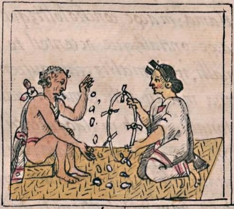 Florentino IV 3v, tlaolchayahualiztli, mecatlapohualiztli