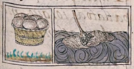 Florentino XI 69r, michpiltetein, izcahuitli
