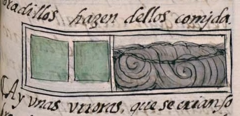 Florentino XI 69r, tecuitlatl, amomoxtli