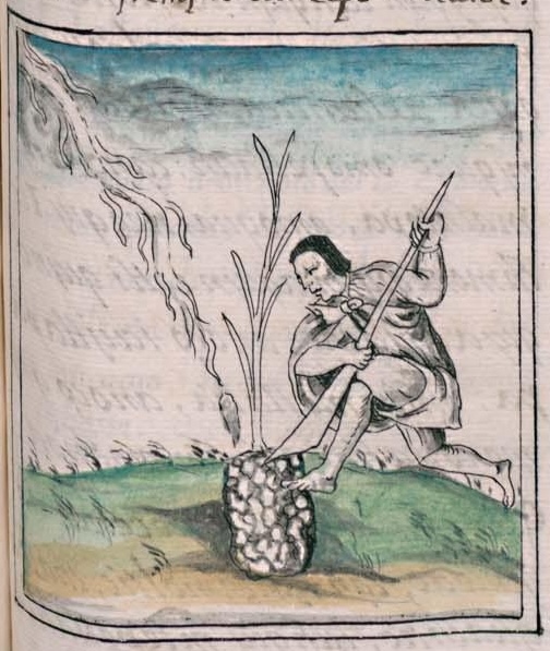 Florentino XI 178r, quiyauhteocuitlatl