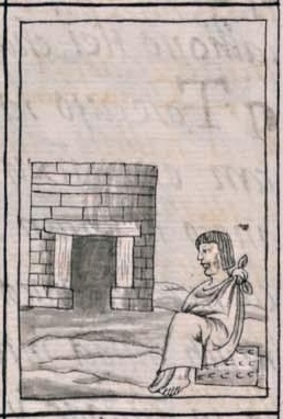 Florentino XI 243v, tlapixcalli