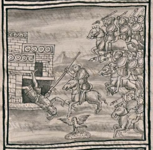 Florentino XII 58r, Tlatelolco, Cuauhtlatoque