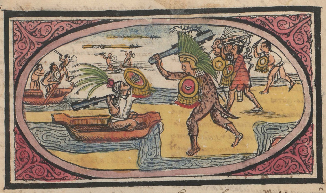 Durán I 41v, Itzcohuatl