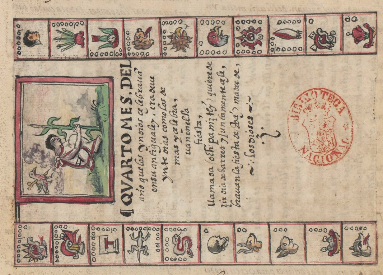 Durán III 329r, Ochpaniztli, Hueyitozoztli