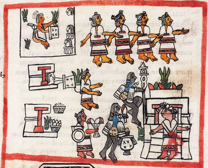 Matritense P I 250v, Hueyitozoztli, Chicomecohuatl
