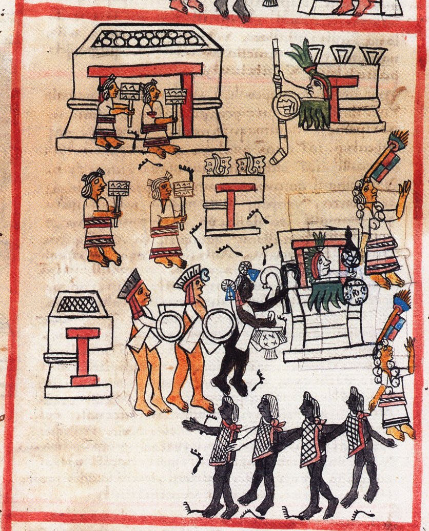 Matritense P I 250v, Toxcatl, Tezcatlipoca, Yacatecuhtli
