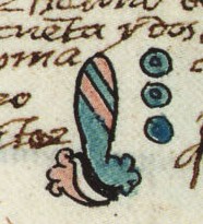 Matritense P I 283r, 3-Tecpatl, xihuitl