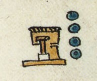 Matritense P I 283r, 4-Calli, xihuitl