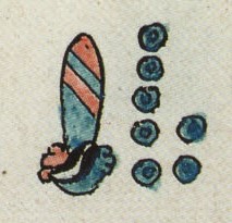 Matritense P I 283r, 7-Tecpatl, xihuitl