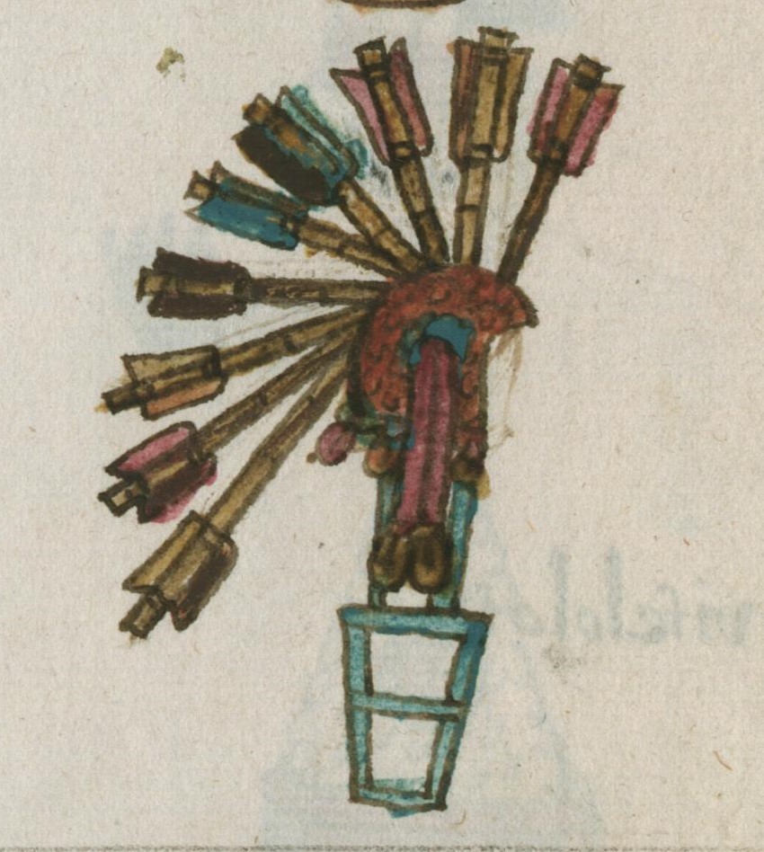 Matritense R I 76r, tlacochpatzactli