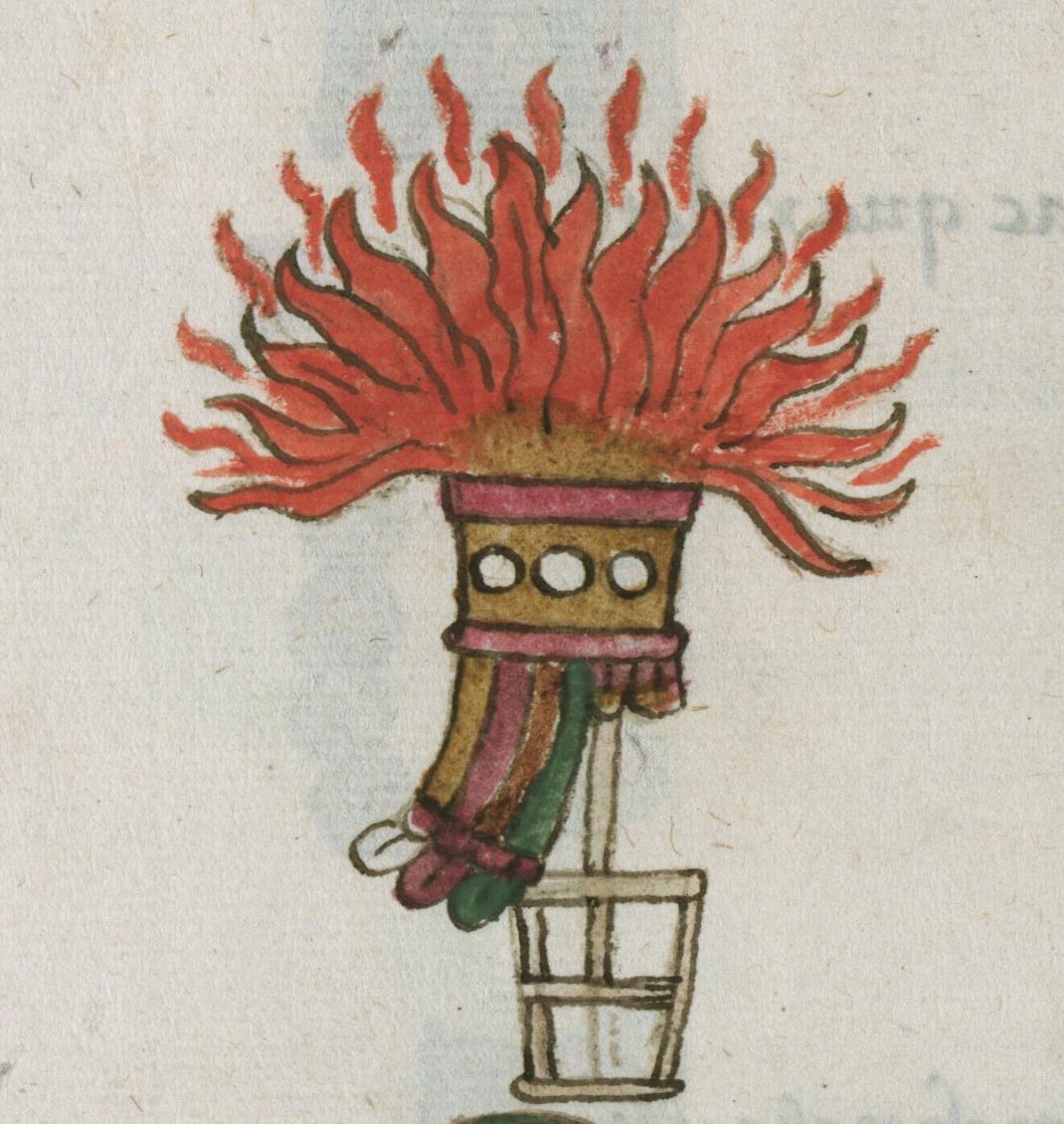 Matritense R I 76v, tlecocomoctli