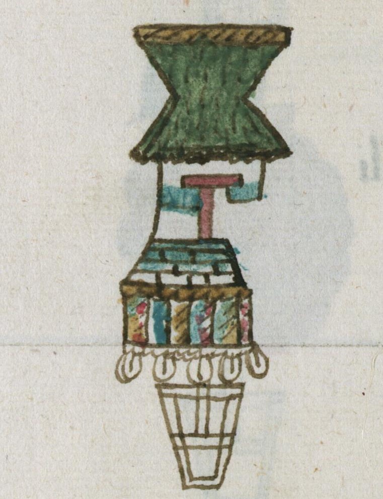 Matritense R I 77v, xacalli