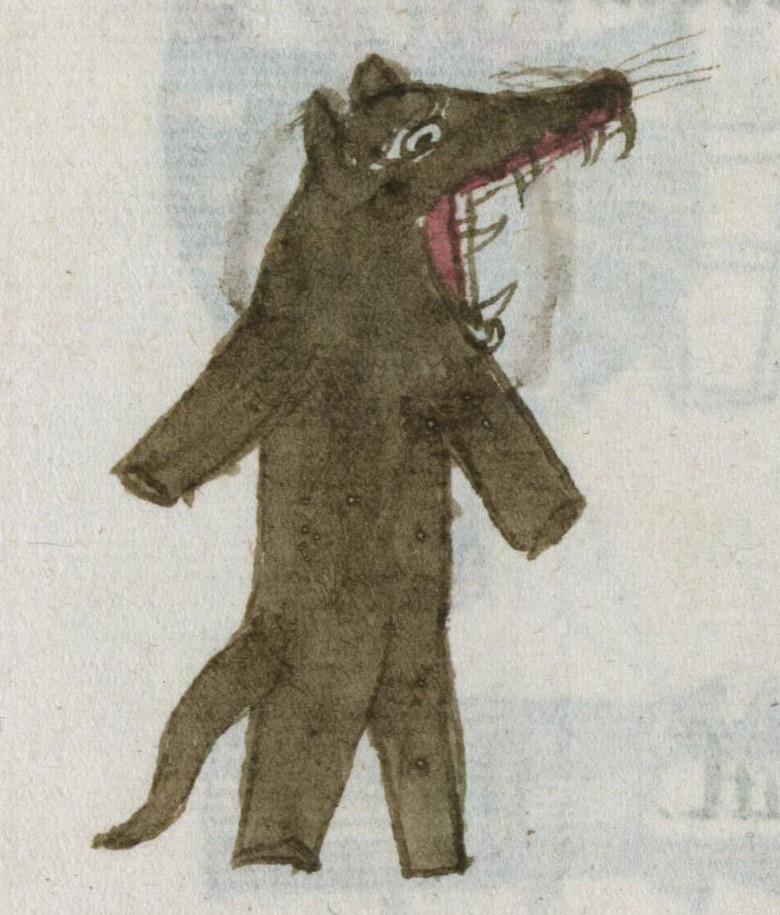 Matritense R I 79v, tliltic coyotl