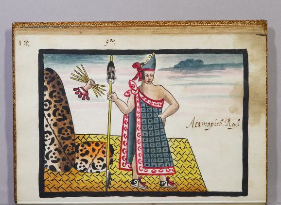 Tovar I 185r, Acamapichtli