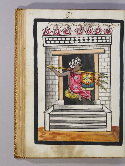 Tovar I 249r, Tezcatlipoca