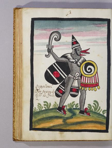 Tovar I 261r, Quetzalcohuatl