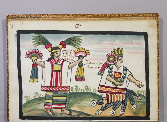 Tovar I 271r, Xochiquetzal, Toci, Chalchiuhcueye