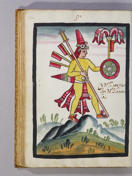 Tovar I 277r, Xipe-Totec, Tlatlauhquitezcatl