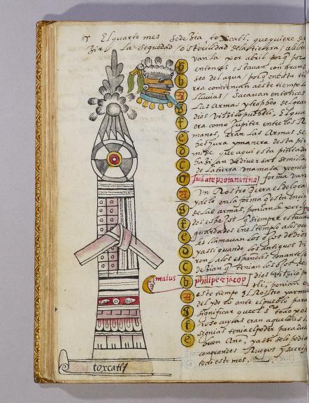 Tovar I 297r, Toxcatl, Huitzilopochtli