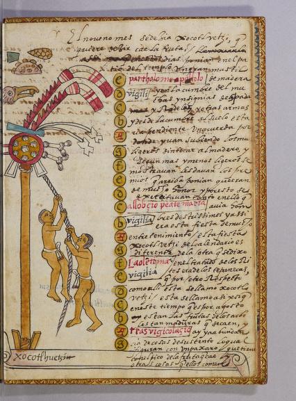 Tovar I 301v, Xocotlhuetzi