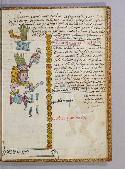 Tovar I 309v, Atemoztli